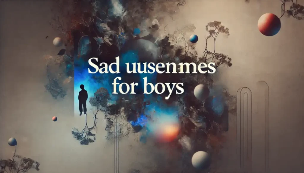 550+ Bold Sad Usernames for Heartbreak, Emo Vibes, and Emotional Expression 5 Sad usernames for boys who are suffereing from sorrow and sadness
