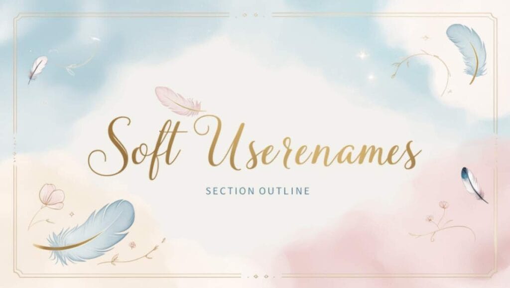 400+ Stunning Soft Usernames for Instagram, TikTok, Roblox & More | Cute & Aesthetic Ideas 2 Aesthetic soft usernames
